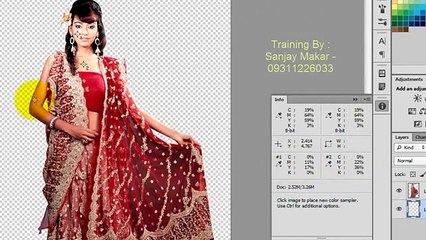 Master Photoshop in Hindi: Eyedropper & Info Tool Basics 🖥️