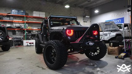 AVORZA JEEP WRANGLER TMT EDITION, DONE FOR THE CHAMP FLOYD MAYWEATHER BY ALEX VEGA