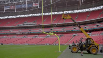 Preparing Wembley Stadium for the NFL