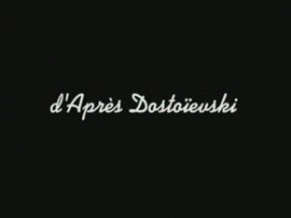 D'après Dostoïevski