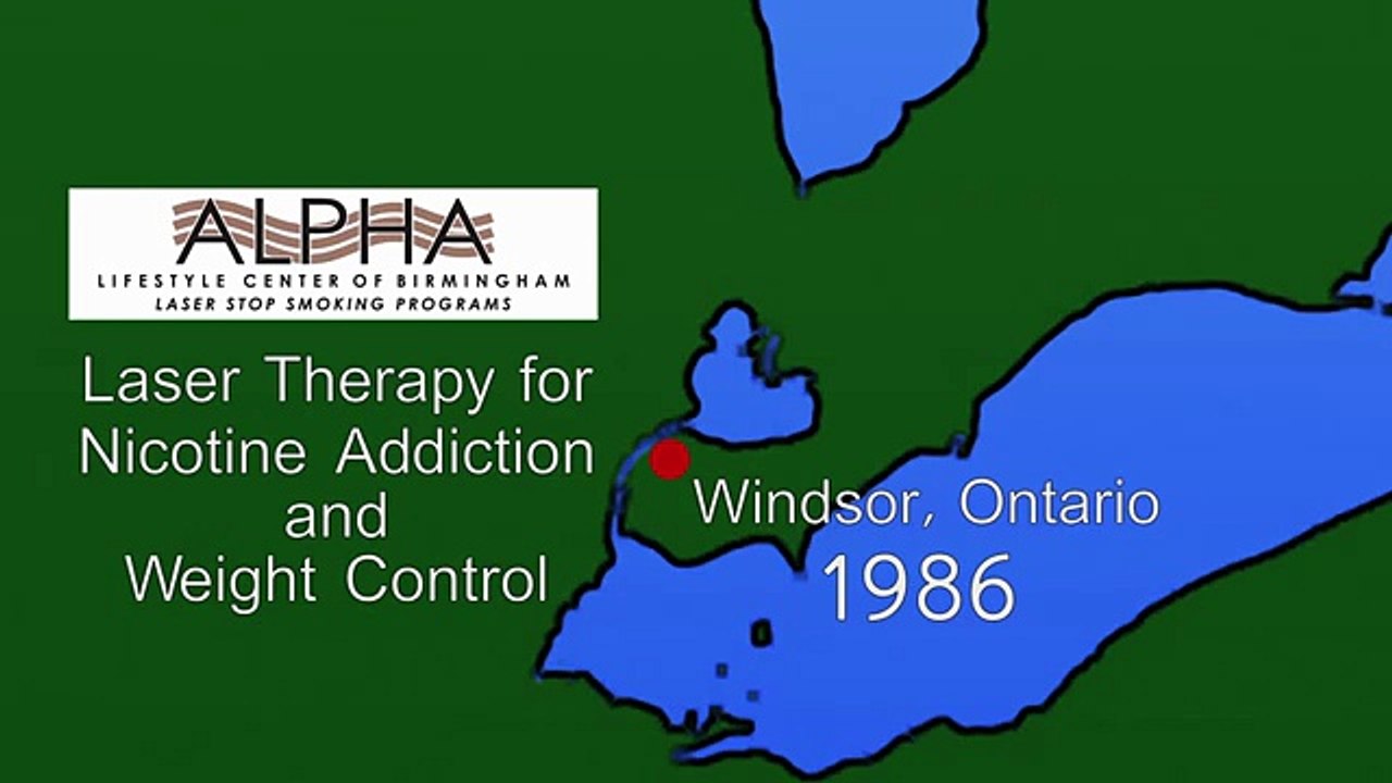 Laser Stop Smoking Video, Laser Therapy to Quit Smoking, Alpha Lifestyle Center