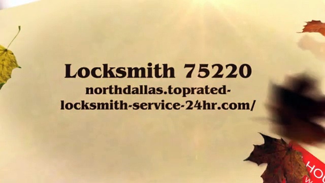 North Dallas locksmith 75220