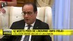 François Hollande : "Le gouvernement français est mobilisé" après la collision qui a fait au moins 42 morts