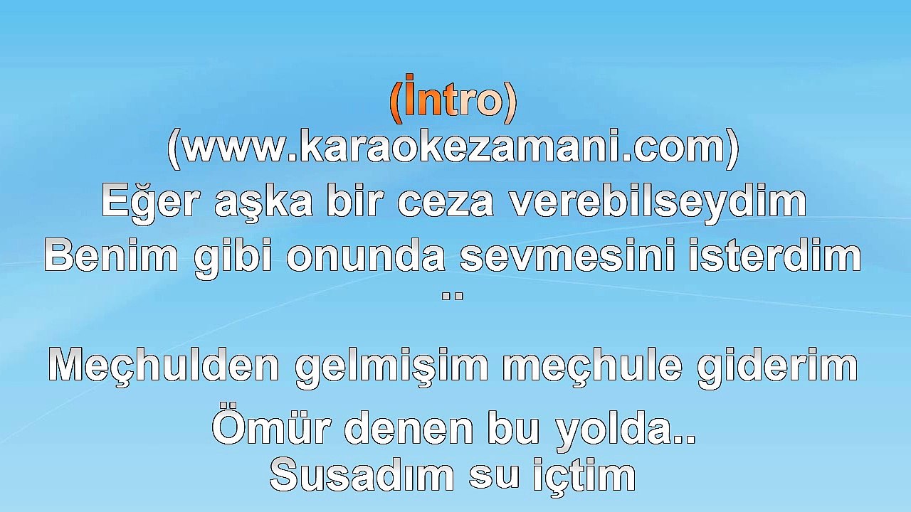 Orhan Gencebay - Aşk Pınarı - 1972 TÜRKÇE KARAOKE