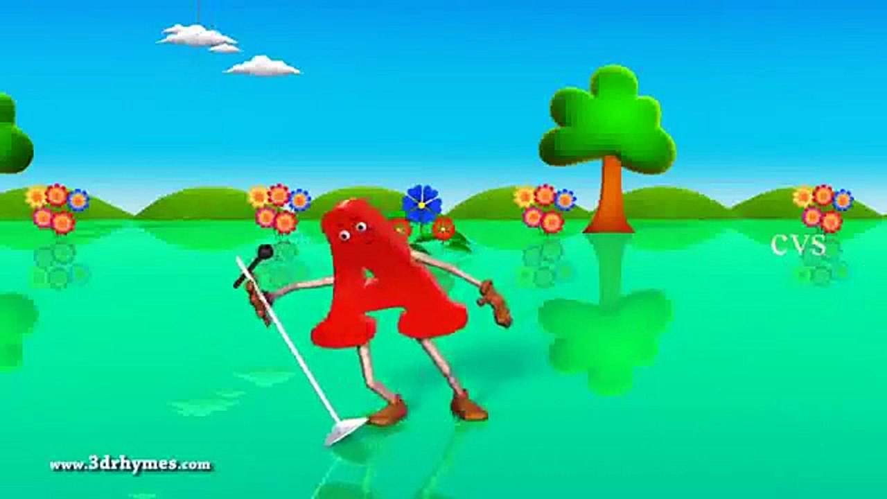 Alphabet Songs   ABC Songs for Children   3D Animation Learning ABC Nursery Rhymes 31