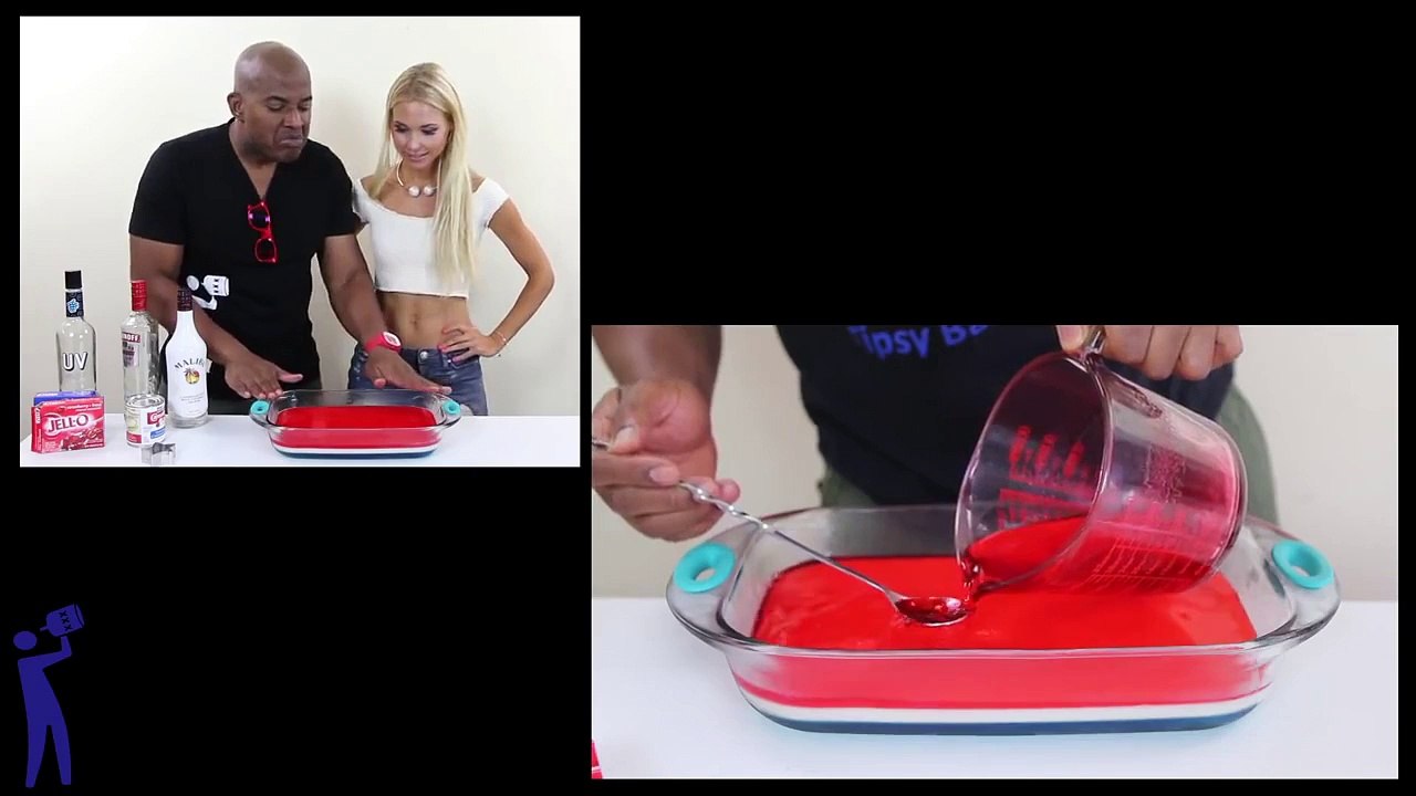 4th of July Jello Shots Tipsy Bartender