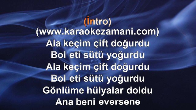 Orhan Hakalmaz - Ana Beni Eversene - 2005 TÜRKÇE KARAOKE
