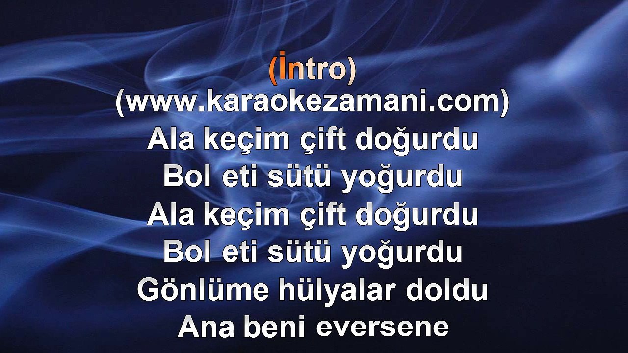 Orhan Hakalmaz - Ana Beni Eversene - 2005 TÜRKÇE KARAOKE