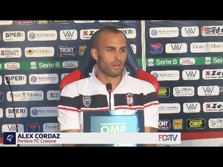 Verso #AscoliCrotone: Alex Cordaz in conferenza