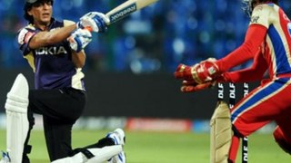 Shahrukh Khan Batting in KKR vs RCB Match IPL 2015