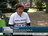 Familias de desaparecidos en México denuncian amenazas