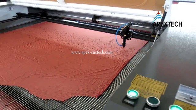 APEX CNC TECH china fabric laser cutting machine with auto feeding function 1