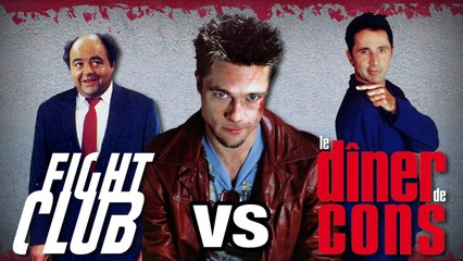 Fight Club VS Le Dîner de cons (Tyler Durden est un con!) - WTM