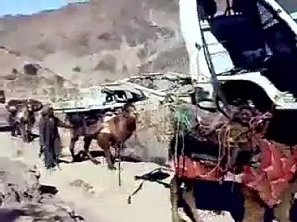 Funny Car smugling throgh montains Enjoy