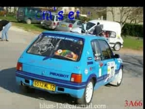 Pargou Racing Team - Rallye en 205 GTI