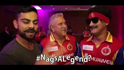 Yet another party crashed by the RCB Insider!