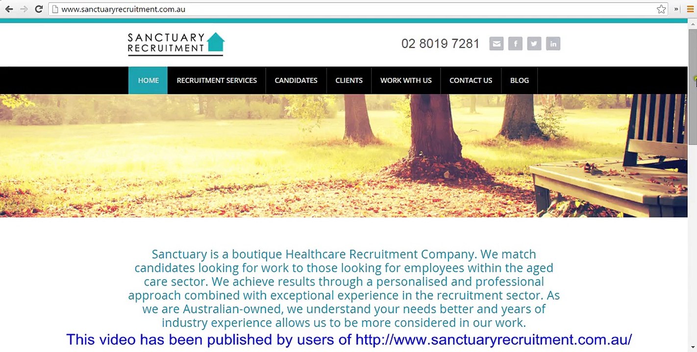 Look for Best Healthcare Job Opportunities with Sydney Recruitment Company
