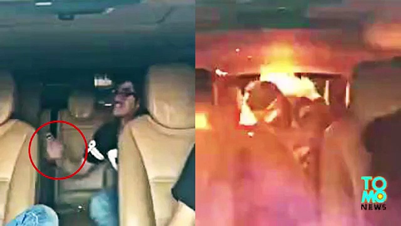 Shocking video of Saudi teens setting selves on fire while getting high on butane