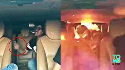 Shocking video of Saudi teens setting selves on fire while getting high on butane