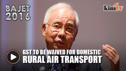 GST to be waived for rural domestic air services