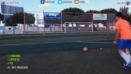 free kick competition stevie g free kick