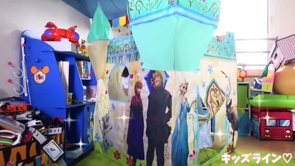 アナと雪の女王 お城 の おうち おままごと ディズニー 家 おもち��