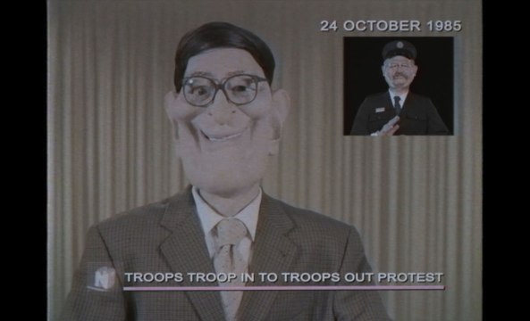 Old News - Troops Troop In To Troops Out Protest