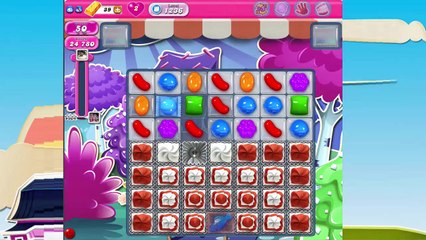 Candy Crush Saga Level 1236, NEW! Complete!