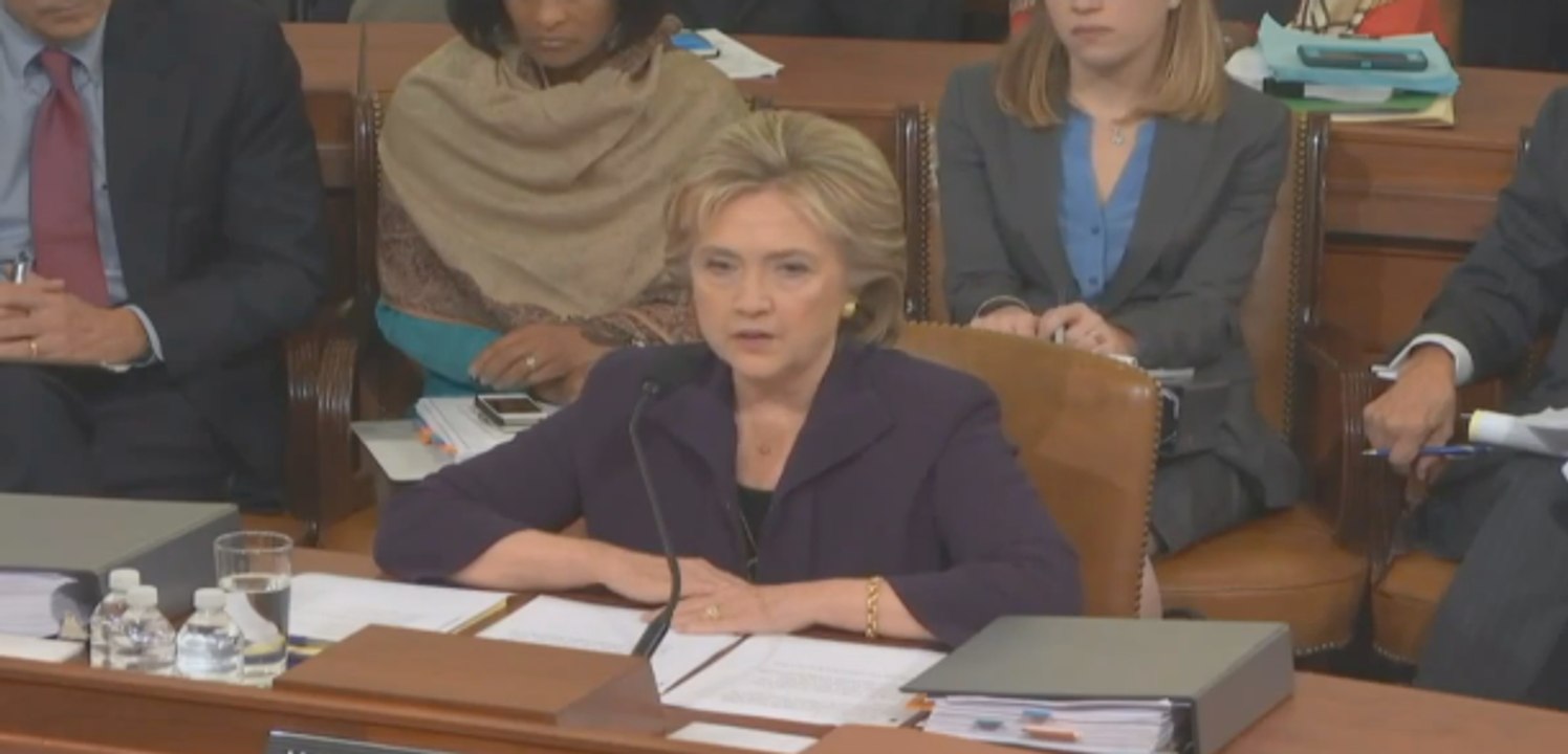 Le témoignage d’Hillary Clinton sur Benghazi : comment les télés américaines en parlent