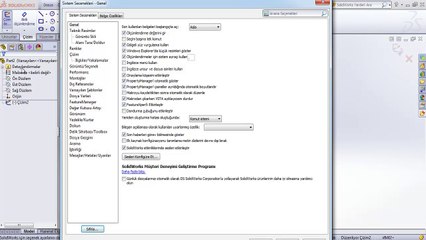 otomatik ilişki solidworks teknik resim