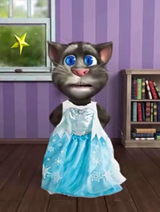 Gato cantando Sueltalo de Frozen - Libre soy en Español - Canciones Infantiles disney Froz