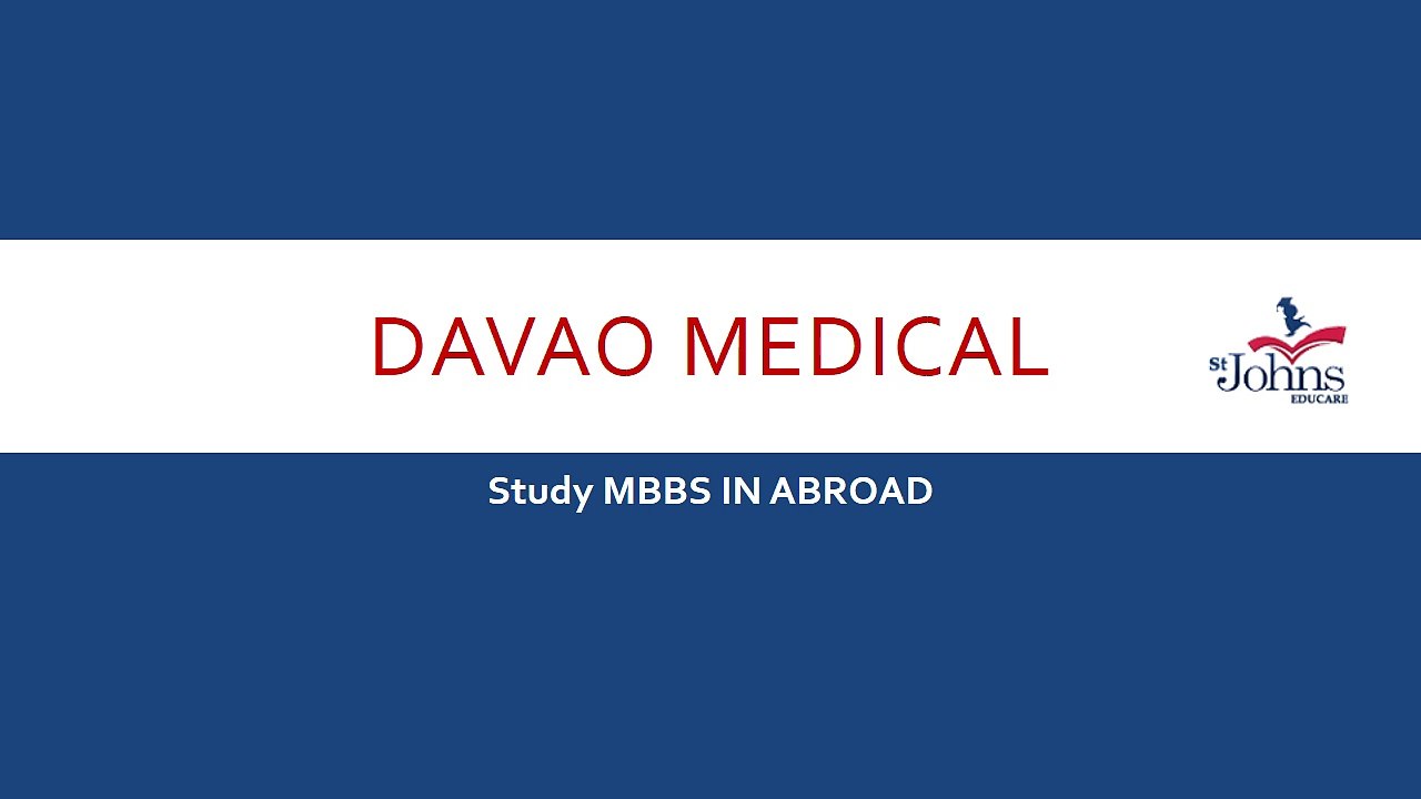 Study MBBS in Philippines | Davaomedical