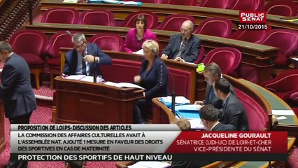 Proposition de loi - sportifs de haut niveau - Les matins du Sénat