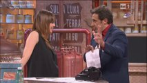 Claudia Pandolfi ospite di Flavio Insinna a Affari Tuoi