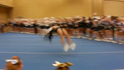 This Girl is Like Cheerleading Ninja!