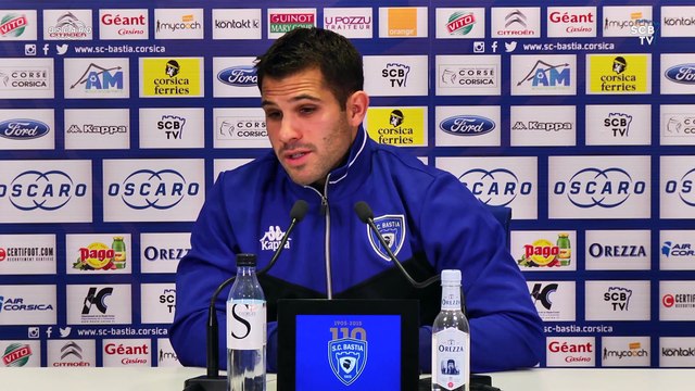 Montpellier-Bastia : Conf. d'avant-match de G. Cioni