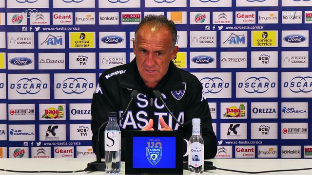 Montpellier-Bastia : Conf. d'avant-match de G. Printant