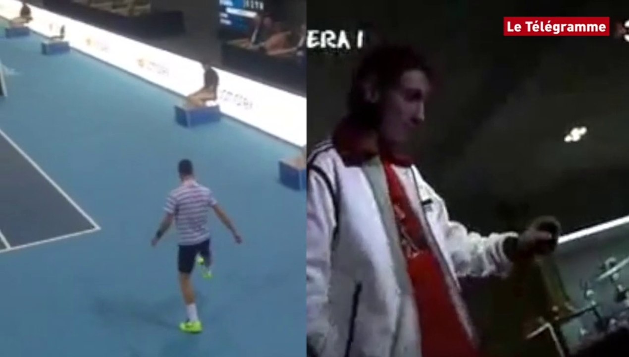 Open Brest Arena. Benoît Paire plus fort que Messi ?