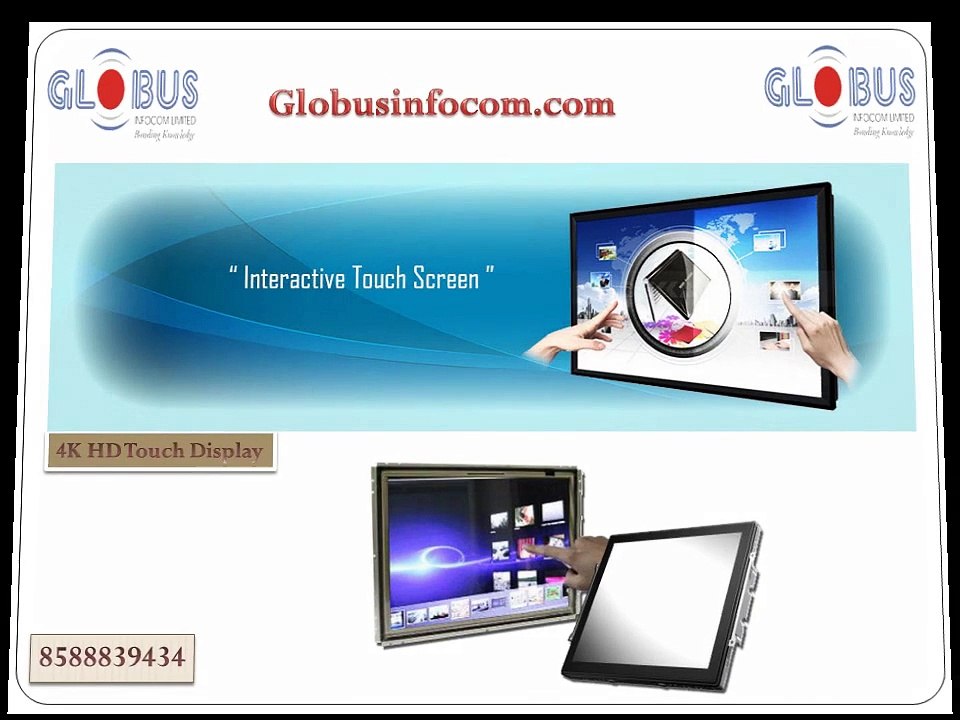 Enjoy Life with 4K HD Touch Display