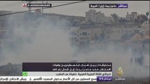 مناوشات بين شبان فلسطينيين وقوات الاحتلال عند حاجز بيت إيل شمال رام الله