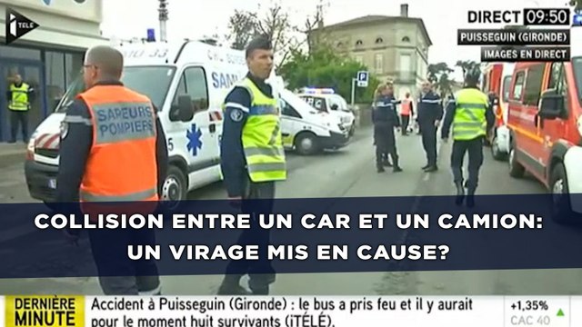 Collision entre un car et un camion: Un virage mis en cause?
