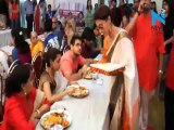 Kajol joins Durga Puja festivities with mother Tanuja and Tanisha