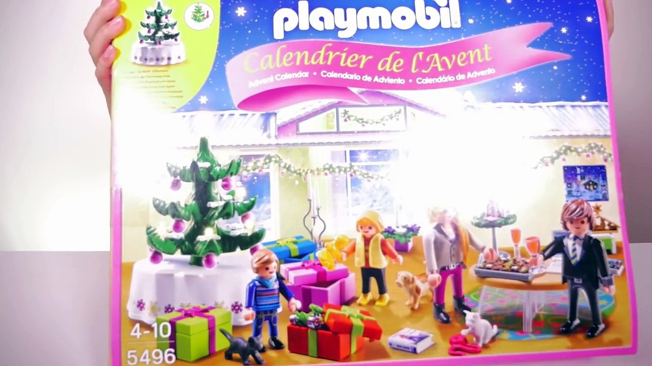 [PLAYMOBIL] Calendrier #1 de lAvent 2015 Studio Bubble Tea unboxing Advent Calendar
