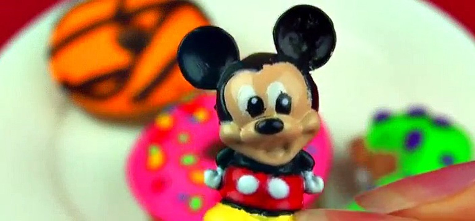Donut Play-Doh Surprise Eggs Cars 2 Mickey Mouse Hello Kitty Lalaloopsy Barbie Shopkins FluffyJet [Full Episode]