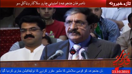 Nasar khan janjua appointed