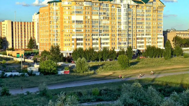 Город Омск на заре фильм и музыка Михаила Киселёва