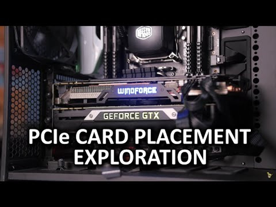 Video Card Ventilation - Does card proximity affect temperatures?