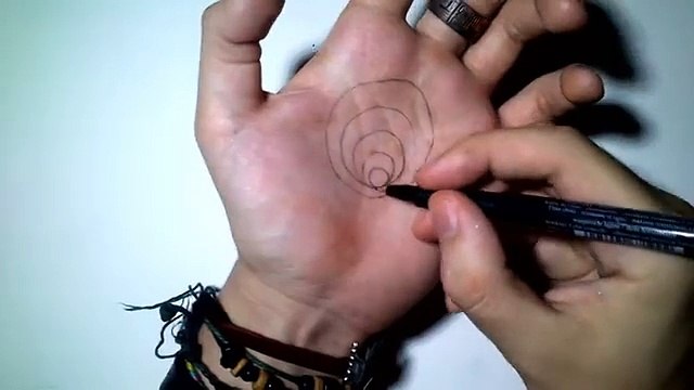 3D Drawing- Hand Art Amazing Hole illusion