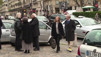 Les obsèques de Danièle Delorme célébrées à St Germain-des-Prés
