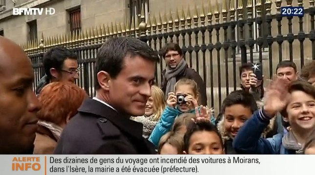 Manuel Valls conseille à des enfants de ne pas regarder la télé - ZAPPING ACTU HEBDO DU 24/10/2015